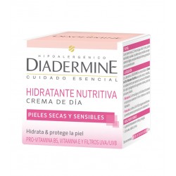 Diadermine - Creme de Dia Hidratante Nutritivo - Pele Seca e Sensível