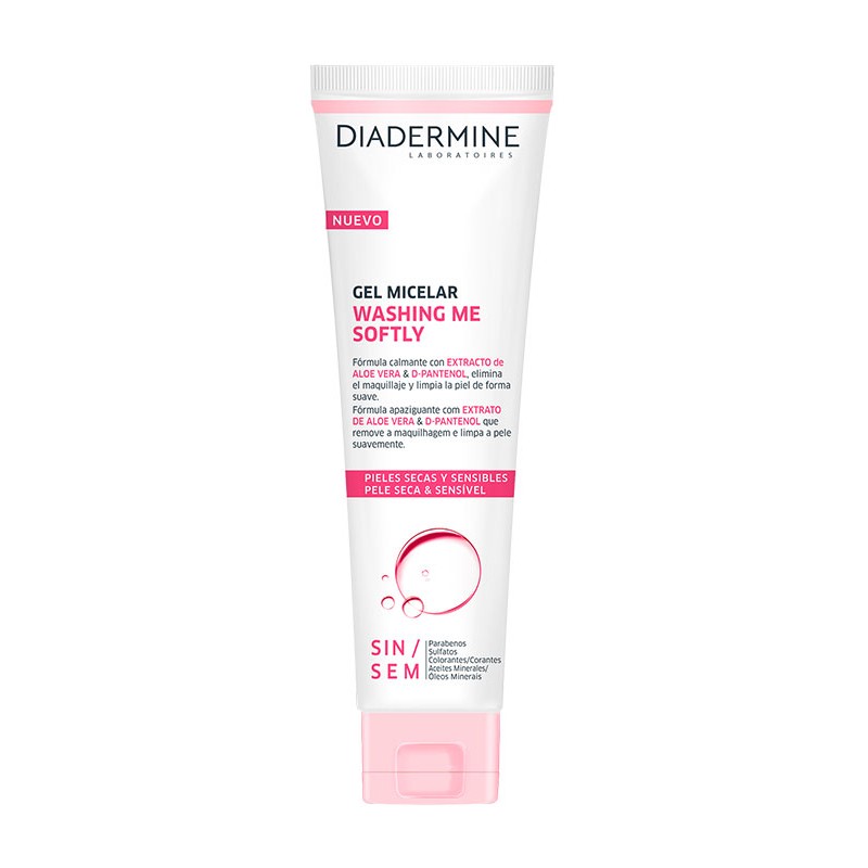 Diadermine - Gel de micellar - Washing me softly