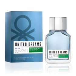 BENETTON UNITED DREAMS GO FAR MEN EDT 100 VAPO