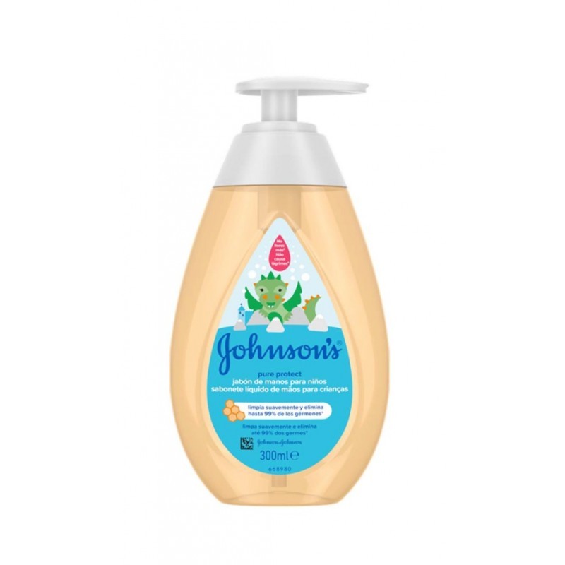 JOHNSON'S SABÃO MÃOS 300 ML PURE & PROTECT