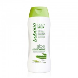 BABARIA BODY MILK ALOE VITAMINA-E 500 ML