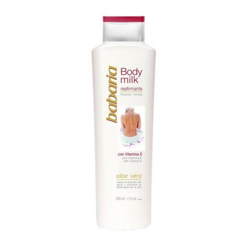 BABARIA BODY MILK CREME REAFIRMANTE 500 ML