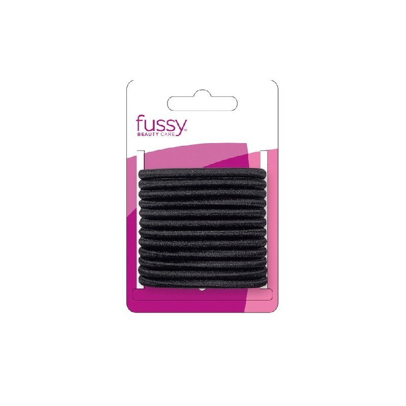 FUSSY GOMA GRUESA NEGRA 12 UDS. R.1005