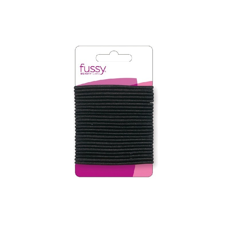 FUSSY GOMA FINA NEGRA 24 UDS R.1059