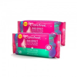 CAREFREE TOALHITAS INTIMAS 20 UDS TE & ALOE 2 X 1