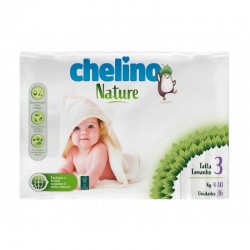 CHELINO FRALDAS NATURE T3 36 UDS (4-10K)