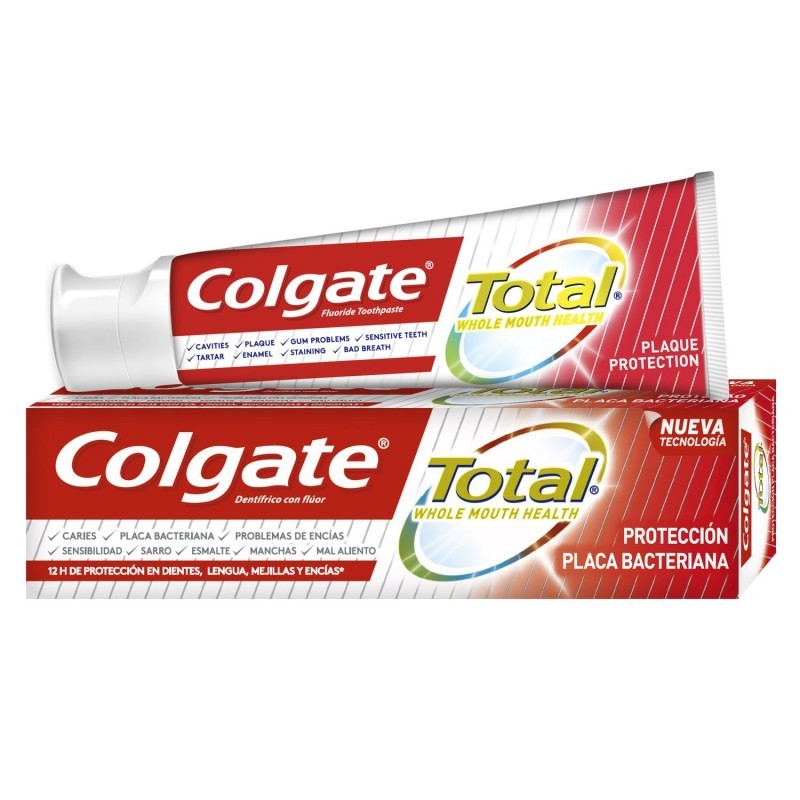 COLGATE 75 ML. TOTAL PLACA BACTERIANA